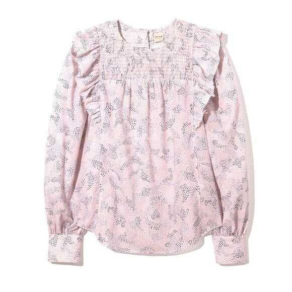 Rebecca Taylor Darcie Ruffle Top - Picture 1 of 9